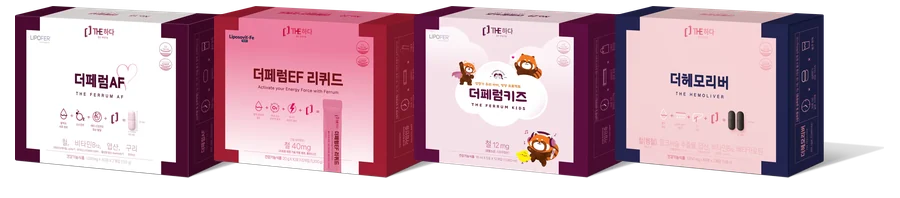 PSTN 철분제 4종